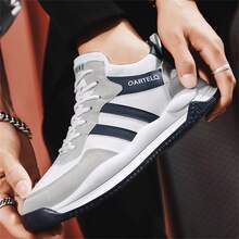 2025 New Men's Casual Retro Soft Bottom Anti-Slip Breathable Thick Sole Running Sneakers, Recommend Ordering One Size Up For Wide Feet - Green - View 7