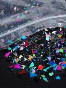 1Bag 10G Holographic Asymmetrical Nails Glitter Flakes Shiny Sequins For Manicure Diy Design Nail Art Decorations Accessories Nail Supplies Nails Nail Charms Nail Gems