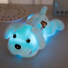 Glow-In-The-Dark Plush Dog Toy - Cute Glowing Puppy Designed For Children, Huggable Companion With Soft Illuminating Function, Suitable As Birthday/Christmas Gift For Boys And Girls