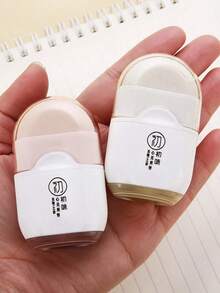 1 2-In-1 Multifunctional Eraser And Sharpener - A Portable Dual-Use Tool Suitable For Students And Office Supplies, A Rubber Eraser With A Sharpener Combination For Back To School Use - Multicolor - View 10