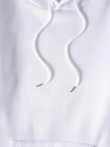 Custom Autumn/Winter Women's Hoodies - Halloween Customization - Front, Back, Double-Sided Customization, Add Your Own Photos (Family Photos/Selfies/Pet Photos) To Design Your Personalized Printed Hoodies, Custom Family Member Hoodies With Baby/Couple/Family/Pet Photos, Customized Comfortable Pet Hoodies, Personalized Pet Sweatshirts - White - View 8