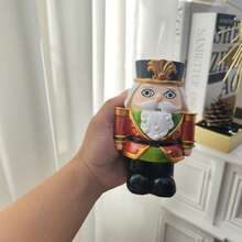 Santa Claus Candle Holder Resin Decor, Holiday Gift, Desktop Ornament Home Decor Christmas Decorations Room Decor Christmas, Christmas Gifts