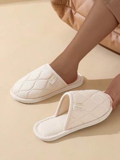 OBOVAY Ciabatte da donna in stile casual da interno, piatte, leggere, portatili, con motivo a colore ondulato, unisex per le vacanze