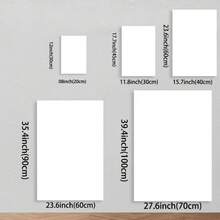 Wrap-Style Frame, 2D Plane, Abstract Canvas Wall Decoration, High-Definition Print, Simple Wall Decoration Item, Modern Minimalist Black And Beige Geometric Abstract Decorative Art Canvas Brushwork, Suitable For Living Room, Corridor, Dining Room, Bedroom, Office, Ideal Holiday Gift, Easy To Hang. - Nhiều màu - Xem 3