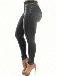 Women's Hip-Lifting Jeans, High-Stretch Leggings, Fashionable And Elegant, Suitable For Dating, Commuting, Leisure Travel, Halloween