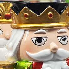 Santa Claus Candle Holder Resin Decor, Holiday Gift, Desktop Ornament Home Decor Christmas Decorations Room Decor Christmas, Christmas Gifts