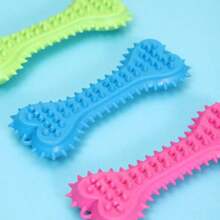 1/3 piezas Juguetes para masticar con forma de hueso pequeños de 10 cm para perros, juguetes de goma para limpiar los dientes, palitos de cepillo de dientes para perros para entrenamiento y entretenimiento