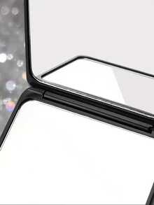 1-częściowe kwadratowe lusterko do makijażu zdobione kryształkami, nowe luksusowe, błyszczące diamentowe, kompaktowe, dwustronne, składane lusterko do makijażu, idealne do poprawek makijażu w podróży, lśniące, przenośne, składane, kompaktowe lusterko o kwadratowym kształcie, idealne do małej torebki, przenośne, wysadzane diamentami, składane, dwustronne, kieszonkowe lusterko o wysokiej rozdzielczości, dostępne w różnych wzorach diamentów, tanie, prezenty świąteczne, makijaż, akcesoria do makijażu, tanie rzeczy, prezenty, prezenty dla kobiet, prezenty świąteczne