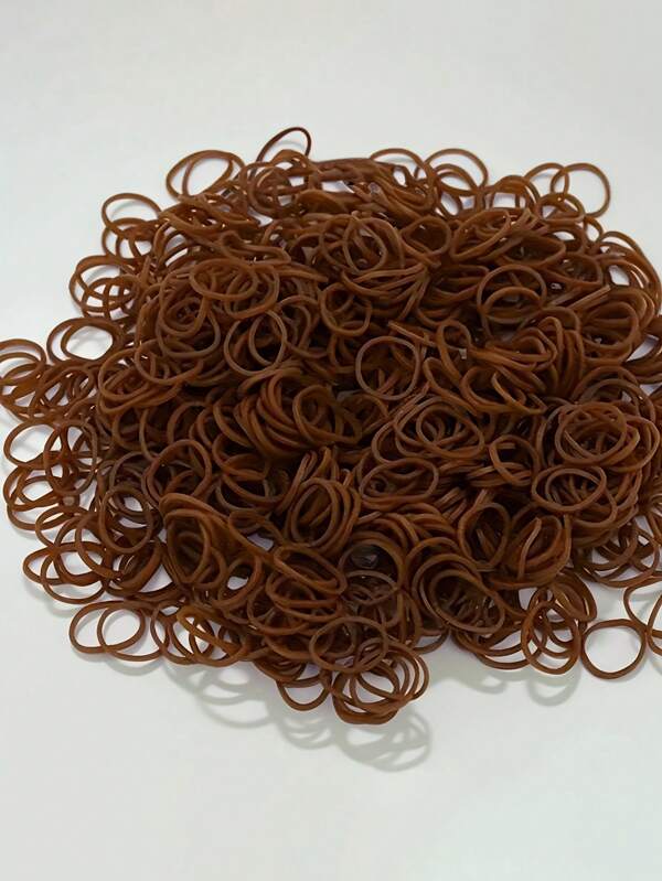 1000 piezas/paquete Lazos de pelo de unicolor mini, accesorios para el cabello de mujer, bandas elásticas para el cabello, múltiples colores disponibles para coleta, trenzas, peinados de boda, suaves y elásticos, sujetadores de coleta, ligas para el cabello, bandas de goma para el cabello, cuerda para el cabello