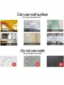 Giá đỡ bàn chải đánh răng silicon 6 màu, giá đỡ bàn chải đánh răng điện, giá treo bàn chải đánh răng gắn tường phòng tắm, hộp đựng bàn chải đánh răng, giá đỡ bàn chải đánh răng dán, phù hợp với 90% bàn chải đánh răng điện, phụ kiện phòng tắm, trang trí nhà cửa, nội thất gia đình - Nhiều màu - Xem 7