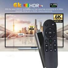 Q96 OHP Stick de TV inteligente A M98 Y10 Android 13 ATV Allwinner H618 con Wi-Fi dual de 2.4G/5G, Airplay y aplicaciones preinstaladas