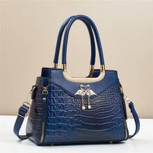 Women Shoulder Bags - 藍色 - 查看 2