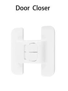 2/4/6 قطعة قفل باب عالمي بدون ثقب، قفل خزانة آمن للأطفال، قفل ثلاجة، قفل لاصق ذاتي للأدراج والخزائن والثلاجات