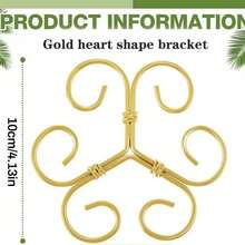 Suporte para Caule de Planta - Suporte Estabilizador Durável Monstera, Design Exclusivo para Plantas Trepadeiras, Conjunto de Grampos de Bambu em Formato de Casco de Tartaruga, Suporte Ideal para Plantas para um Crescimento Próspero