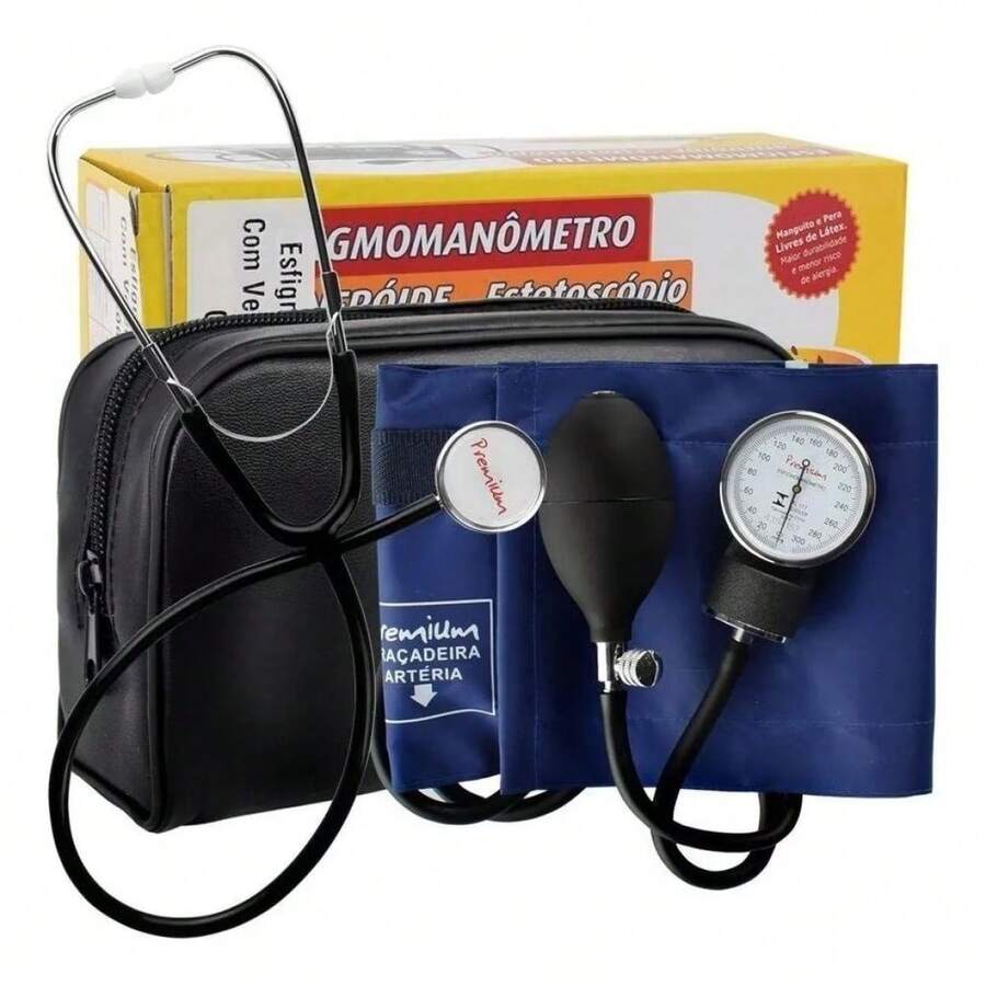 Aparelho De Medir Pressão Arterial Manual Com Estetoscopio