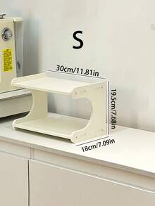 1 件桌面整理架、多层储物架、学生宿舍办公桌办公用品、装饰、高架、厨房用具架、家庭办公配件、化妆品架