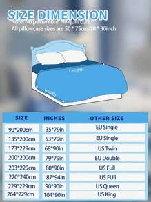 1/3pcs Digital Printing Duvet Cover Set, Made Of Polyester Fabric, Soft And Comfortable, Suitable For All Seasons, Hand/Machine Washable, Suitable For Children, Boys And Girls. You Can Purchase The 50*75cm Pillowcase Separately. If Your Bed Size Is 90*200cm, We Recommend Purchasing The 135*200cm Duvet Cover Set.