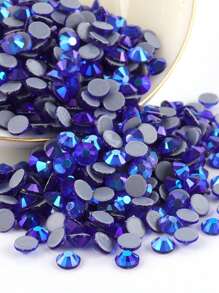 SS6 2mm Multi Color Glass Hotfix Rhinestones 1440pcs Round Shape Crystal Strass Flat Back Hotfix Rhinestone For Clothes Garment Decoration