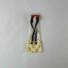 可调节蝴蝶结鸭子图案宠物尿布，不防水，可手洗 - 彩色 - 查看 8