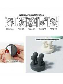 Giá đỡ bàn chải đánh răng silicon 6 màu, giá đỡ bàn chải đánh răng điện, giá treo bàn chải đánh răng gắn tường phòng tắm, hộp đựng bàn chải đánh răng, giá đỡ bàn chải đánh răng dán, phù hợp với 90% bàn chải đánh răng điện, phụ kiện phòng tắm, trang trí nhà cửa, nội thất gia đình - Nhiều màu - Xem 5