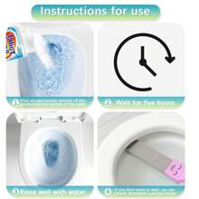 1 Set Piedra Pómez Limpiador de Inodoro, Quitamanchas Resistente, Elimina Suciedad, Agua Dura, Manchas de Óxido