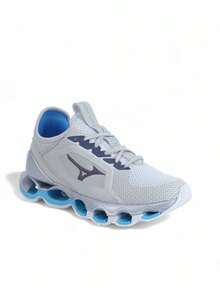 Ultra Comfortable Men's Sneakers Sole With Shock Absorbing System Various Colors From 38 To 43 High Resistance For Sports And Gym - 白色藍色 - 查看 3