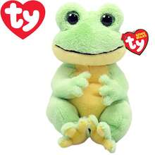 TY Plush Doll, Ty Beanie Boos Lillibelle Pink Kitten, Blue Glitter Eyes, Soft & Plush Stuffed Animal, Original 6 Inch, Christmas Gift - Multicolor - View 13