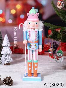 1 قطعة تمثال جندي كسارة البندق الخشبي الإبداعي بطول 30 سم، ديكور عيد الميلاد المنزلي، ديكور عيد الميلاد الخشبي، ديكور حفلة المنزل والأعياد، زينة شجرة عيد الميلاد، مناسب لحفلة عيد الميلاد، ديكور العطلات، ديكور المكتب، هدية الحفلة، ديكور غرفة النوم، ديكور المنزل، ديكور حفلة عيد الميلاد الممتعة، عيد ميلاد سعيد، السنة الجديدة سعيدة، زينة عيد الميلاد، ديكور الشتاء