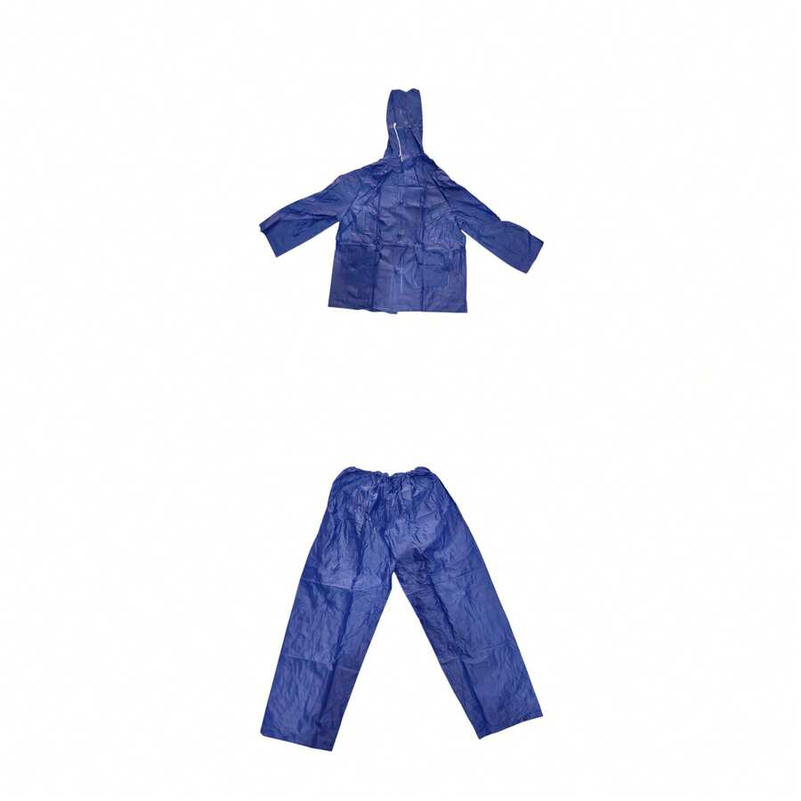 Conjunto 2 piezas de impermeable para niños y niñas - Azul Marino - Ver 1