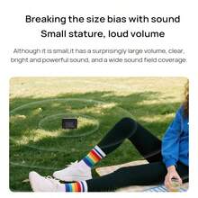 JBL GO ESSENTIAL 2 Limited Edition Waterproof And Dustproof Powerful Professional Bass Mini Palm-Sized Speaker With Big Power Outdoor Party Desktop Multi-Scene Multi-Mode Sound Effect Stylish Speaker Black - Black - View 4
