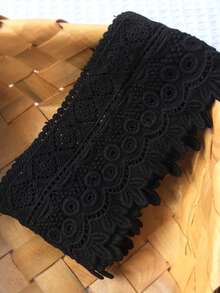 1 Yard Lace Embroidery, Water-Soluble Lace Accessories, Handmade DIY Clothing, Skirt Hem Decoration Border, 9cm