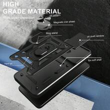 Premium Armored Heavy Duty Protective Phone Case, Compatible With Multiple Phone Models - Black - View 6