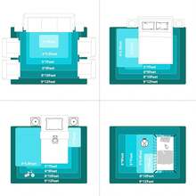 Super Fluffy Rug For Bedroom, Modern Shag Area Rugs, Soft And Cozy Plush Carpet For Kids,Girls Boys And Teens Decorations For Living Room Dorm Nursery Classroom - 水鴨藍 - 查看 10