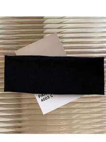 قطعة واحدة شريط رأس رياضي للنساء بلون واحد، إكسسوارات شعر للاستخدام اليومي والمنزلي، إكسسوارات موضة لف الرأس، أغراض المدرسة والجامعة، شرائط الرأس