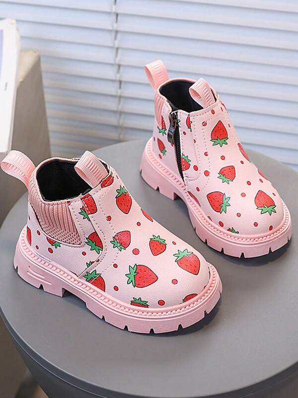 2-25cm Botas para niños, Nueva versión Otoño/Invierno 2025, Zapatos de niña, Botas de suela blanda, Zapatos de niño, Botas, Zapatos de bebé