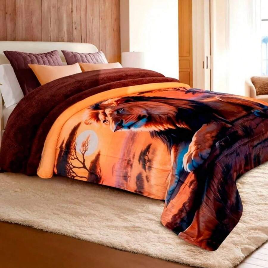 Cobertor Jumbo Matrimonial con Borrega – Súper Suave, Cálido y con Diseños Trendy para esta temporada de Frio- Beautty Home - León - Ver 1