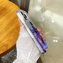 Funda para phone con diseño de barco morado. Compatible con phone 6, 16 Pro, 16 Pro Max, 15 Plus, 14, 13, 12 y 11. Nuevo diseño con borde suave y degradado en forma de glaciar. Protección completa contra caídas con cubierta protectora de silicona. - Blanco - Ver 5