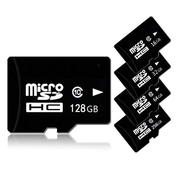 1PC High Speed Micro Memory Card-Suitable For Smartphone, Tablet PC,Camera,CCTV Surveillance Camera Flash SD Card - Data Transmission / Wide Compatibility,Storage 8GB/16GB/32GB/64GB/128GB/256GB