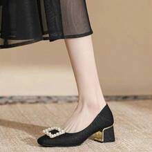 Women Loafers Shoes - 黑色 - 查看 5