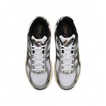 Asics 男士 GEL-1130 休闲鞋低帮运动鞋 1201A256-113 - 黑與白 - 查看 6