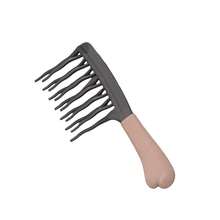 Peine de doble de dientes anchos para mujeres - Peine desenredante de dientes grandes, adecuado para cabello rizado y permanentado - Herramienta de peinado suave, adecuada para todo tipo de cabello, unisex adulto, cepillo, cepillos de cabello, cepillo de contorno, cepillar el cabello, peine de cabello, peinar el cabello, cepillo desenredante, cepillo de bola, mini cepillo de cabello, juego de cepillos de cabello, peine de madera, cepillo de cabello, artículos esenciales de viaje, artículo esencial de viaje, peinado, peluquería, cepillo de cabello, cepillo para el cabello hacia atrás, cepillo de estilo, cepillo para cabello rizado, cepillo de contorno, peine de cabello, cepillar el cabello, juego de cepillos de cabello, peinar el cabello, peine para rizos, cepillo desenredante, cepillo de cabello para mujeres, cabello, viaje, productos para el cabello, herramientas para el cabello, cosas para el cabello, barbero, accesorios de barbero, barbería, equipo de peluquería