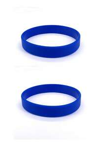 1pc Plain Silicone Rubber Wristband, Solid Color Sports Bracelet Suitable For Athletes, Men & Women, Students, School, Graduation Party Gifts