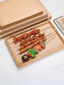 1/50/100pcs Baking Paper, Parchment Paper, Sandwich Wrapping Paper, Baking Supplies(The Position Of The Pattern Is Asymmetrical And Random) - Multicolor - View 3