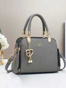 New Women's Handbag, Classic Elegant Stylish Durable, Convenient To Carry, Versatile For All Seasons, Fashionable Shoulder Bag With Large Capacity, Suitable For Travel, Shopping, Valentine's Day Gift - Multicolor - View 9