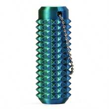 Spiky Grippie Stim Keychain - Finger Massage Stress Relief Keychain - Multicolor - View 7