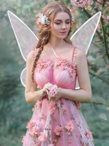 1 szt. Skrzydła wróżki dla dorosłych, skrzydła motyla dla dziewcząt, skrzydła anioła, kostium wróżki dla kobiet, przebranie na Halloween, upominek na imprezę, kostium wróżki, skrzydła dla dorosłych, kobiety, skrzydła motyla dla dziewcząt, skrzydło anioła, przebranie na Halloween, cosplay, prezenty świąteczne, prezent noworoczny