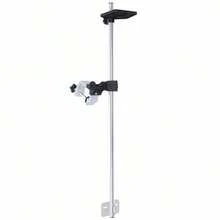 HOHOBLA Portable Fish Finder Mount - Universal Portable Transducer Mount Bracket W/360° Adjustable Rotatable Transducer Pole Mount For Boat Canoe Kayak Universal Transducer Bracket Portable With Fishfinder Mount 360° Adjustable Tool [Wonderful Gift For Family&Friends] - Bạc và đen - Xem 5