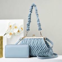 Women Shoulder Bags - 藍色 - 查看 2