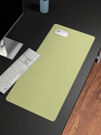 Muismat, kantoormat, extra grote laptopmat, waterdichte en vlekbestendige toetsenbordmat, eenvoudige effen computermat, geschikt voor kantoor, bureau of eettafel, gemakkelijk schoon te maken, verkrijgbaar in diverse kleuren. Woonkamerdecoratie, bankdecoratie