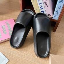 Sandalias de mujer, suela Thick antideslizante y duraderas, sandalias de ducha para uso doméstico, interior y exterior